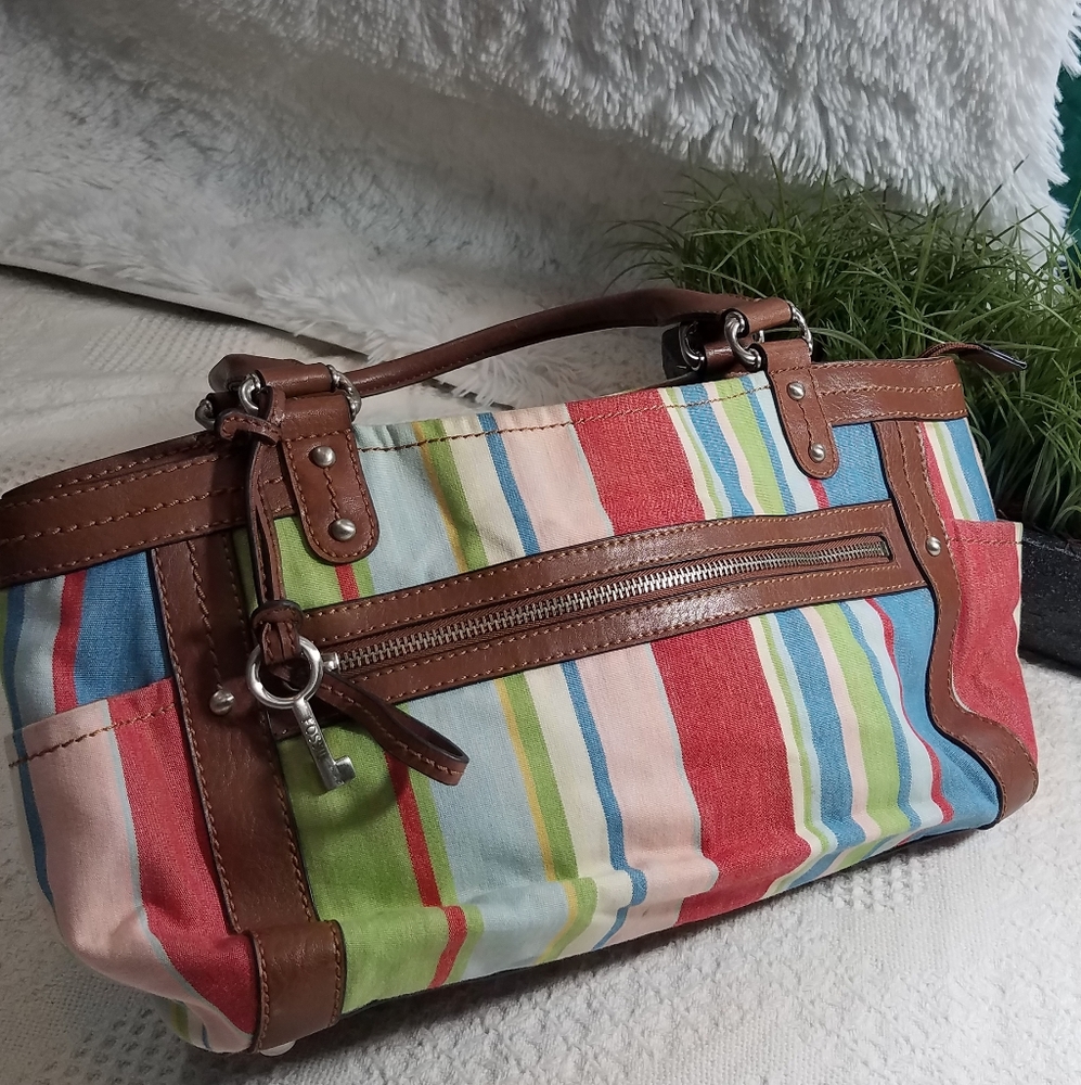 Fossil Canvas Bag - image 1